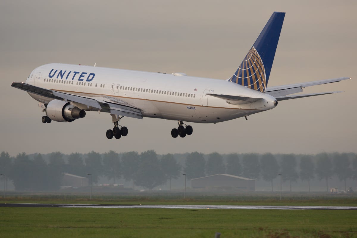 United Airlines' Boeing 767s may be 